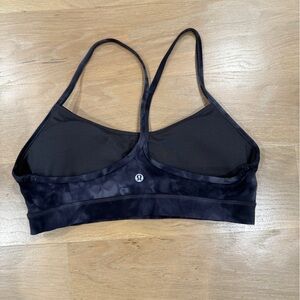 lululemon athletica Tie-Dye Blue & Grey Sports Bra